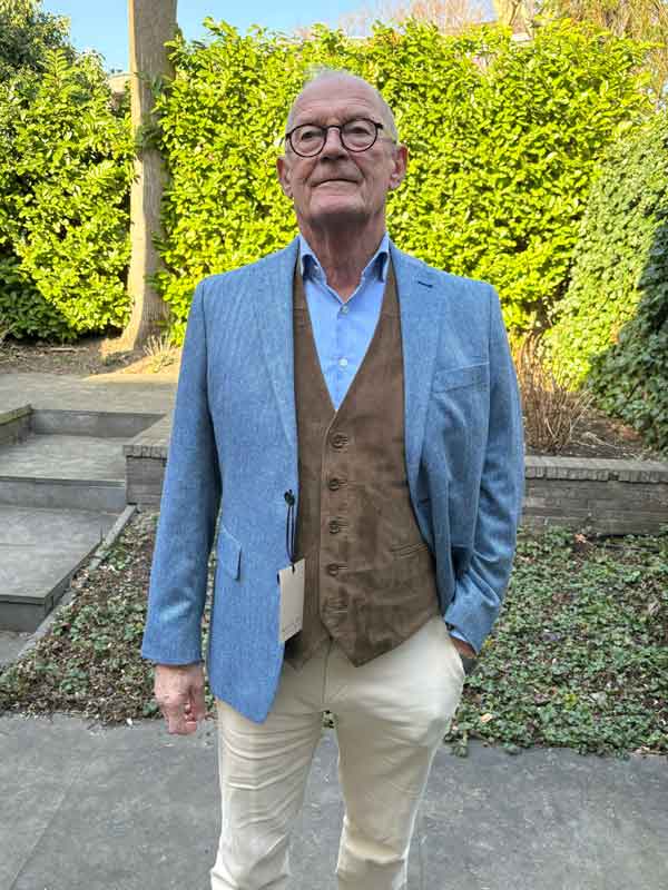 Sheppard___Jones__Zijden_Zomerjasje_Blue_Herringbone