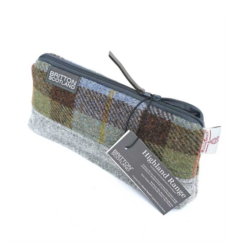 Harris_Tweed_Highland_Range_Cosmetic_Bag_McLeod_Plaid