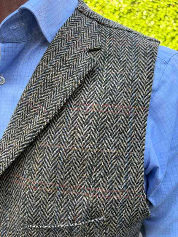 Harris Tweed Weste ''Wales'' In King Of Tweed – Bild 3