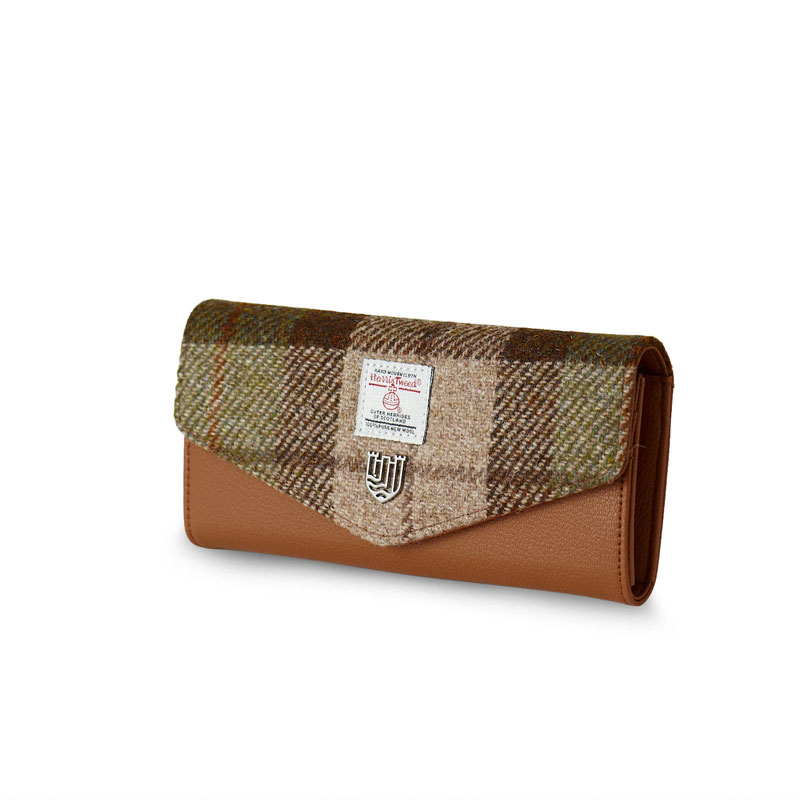 Harris_Tweed_Portemonnee__The_Large_Clasp__Chestnut_Tartan