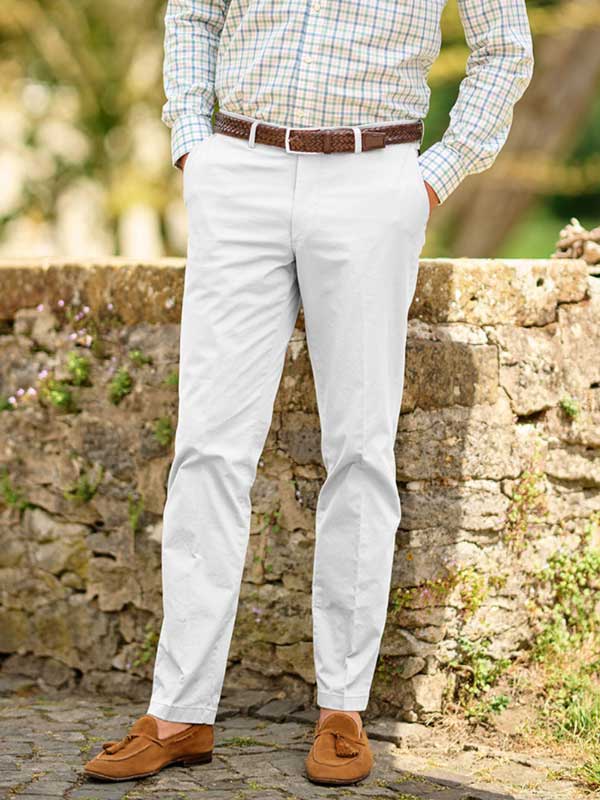Wellington__katoenen_broek_White
