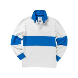 Heritage Rugby Shirt Französischer blauer Reifen 1871