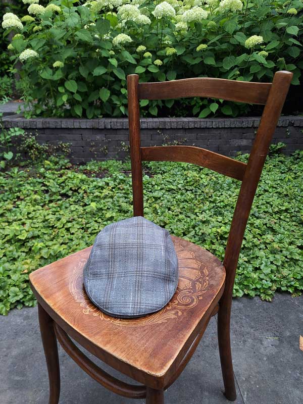 Flat_Cap_Summer_Grijze_Ruit