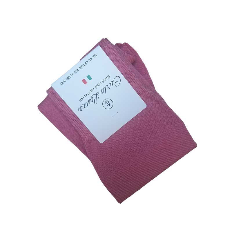 Heren_Sokken_Katoen_Classico_Pink