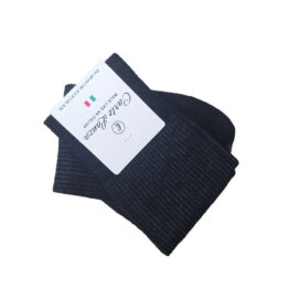 Herrensocken Merinowolle Shadow Anthrazit