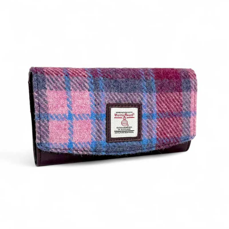 Harris_Tweed_Ladies_Envelope_Purse_In_Pastel_Pink