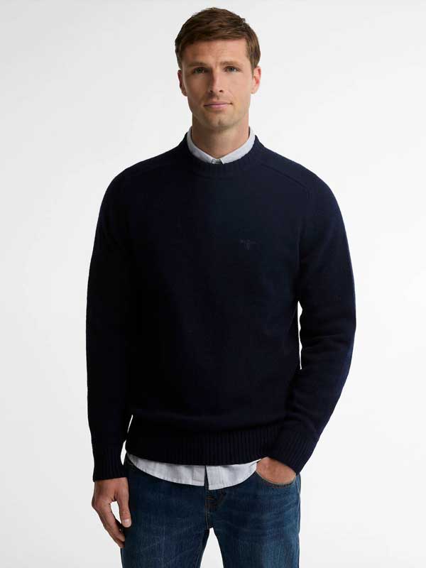 Barbour_Newtown_Crew_Neck_Sweater_Navy